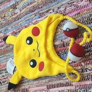 Pikachu cap with strings